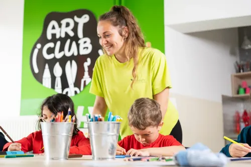 Animačné aktivity v kreatívnom štúdiu Art Club 